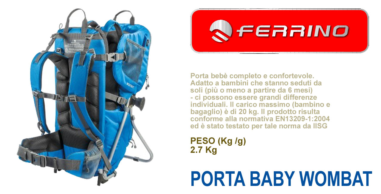 Ferrino Wombat porta kids